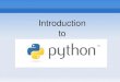 Python Intro
