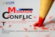 Managing conflict