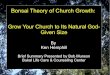 Summary: Bonsai Theory of Church Growth.  by Ken Hemphill