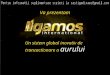 Prezentare afacere ILGAMOS cu sistem de comisioane PASS-UP - limba romana