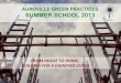 Auroville Green Practices Summer School - Presentation