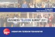 Презентация: Business Telecom Summit 2011