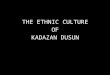 The Ethnic Culture Of Kadazandusun