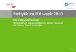 Inntrykk fra ux week 2010   Eli Toftøy-Andersen slide share