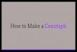 How to Make a Cenotaph