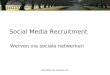 Social media recruitment