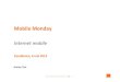Mobile Monday Maroc 6 mai : Internet Mobile par Amine Tazi