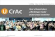 U-CrAc 2013 - Fra observation til Innovation
