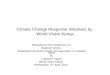 Lawrence Kiguro: Climate change response initiatives by World Vision Kenya #BeatingFamine