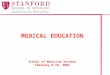 PowerPoint Presentation - Medical Education Programs - Strategic 