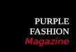 Purple fashion magazine
