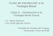 Introducción a la Teología Moral (5)