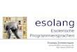 esolang: Esoterische Programmiersprachen