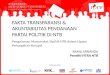 Slide presentasi fakta transparansi & akuntabilitas partai politik di ntb   for iacf4