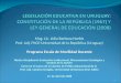 LEY GENERAL DE EDUCACION 2008 Uruguay  Programa Escala_Universidad de Buenos Aires