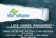 Invite change! A presentation of Lifeshare's director Xenia Giannaki