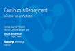 Continuous deployment - Azure Websites