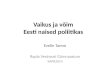 Vaikus ja võim: Eesti naised poliitikas