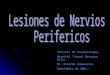 Lesiones de nervios perifericos