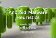 AVTOKYO2012 Android Malware Heuristics(jp)