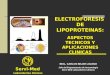 Estudio de dislipidemias por electroforesis