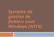 NTFS francais