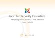Keeping Your Joomla! Site Secure