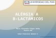 Alergia B-lactámicos