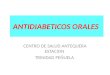 Antidiabeticos orales