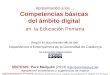 Competencias básicas del ámbito digital en Primaria
