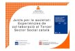 Junts per la societat. Experiències de col·laboració  al Tercer Sector Social Català