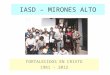 IASD – MIRONES ALTO  2012