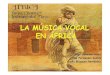POWERPOINT  MÚSICA VOCAL EN ÁFRICA