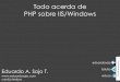 Todo Acerca de PHP Sobre IIS-Windows