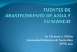 Fuentes de Abastecimiento de Agua y Manejo_sesion1