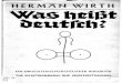 Herman Wirth: Was Heisst Deutsch (1934, 99 S., Scan)