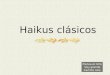 haikus clasicos