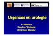 Urgences en Urologie