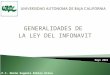 General Ida Des de La Ley Del Infonavit
