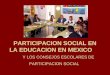 Participacion Social en La Educacion en Mexico y
