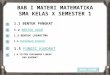 Bab i Materi Matematika Sma Kelas x Semester 1