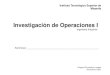 Guía de Investigación de Operaciones I