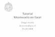 Tutorial Montecarlo en Excel