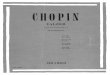 CHOPIN Valzer Per Pianoforte Valzer Del Cagnolino 64.1.6