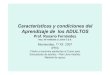 Rosario Fernandez - Características y condiciones del aprendizaje de los adultos