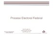 Diagramas Proceso Lectoral Federal (Act. a 2010)
