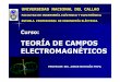 Teoria de Campos Electromagneticos
