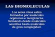Las Biomoleculas y La Celula