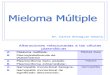 Mieloma múltiple y Macroglobulinemia de Waldenström