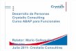[Lectura] Curso ABAP Crystalis Consulting
